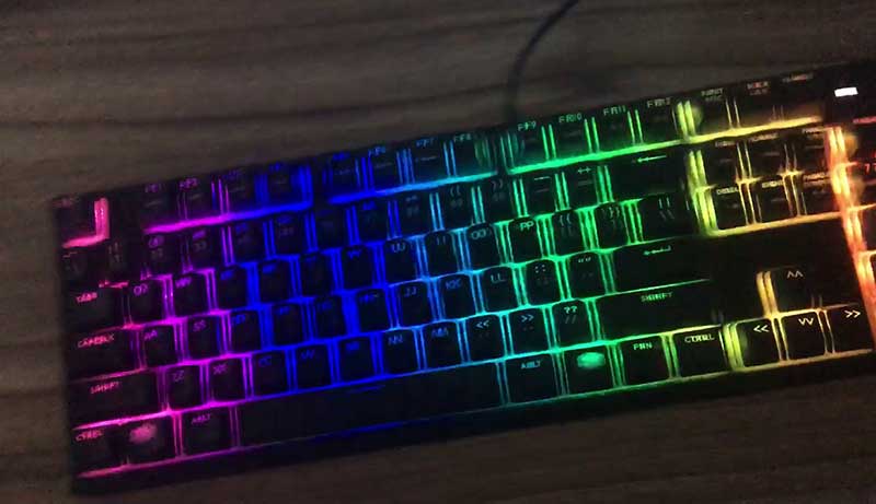 Changing Backlit Keyboard Color