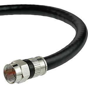 Mediabridge Coaxial Cable For Internet (8 Feet) with F-Male Connectors