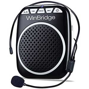 WinBridge Rechargeable Portable Voice Amplifier for Teachers