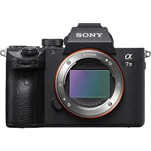 Sony a7 III ILCE7M3/B Full-Frame Mirrorless Video Camera for Green Screen